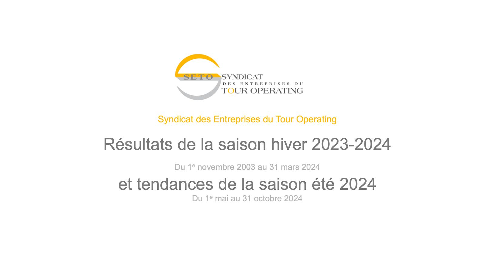 BAROMÈTRES 2024